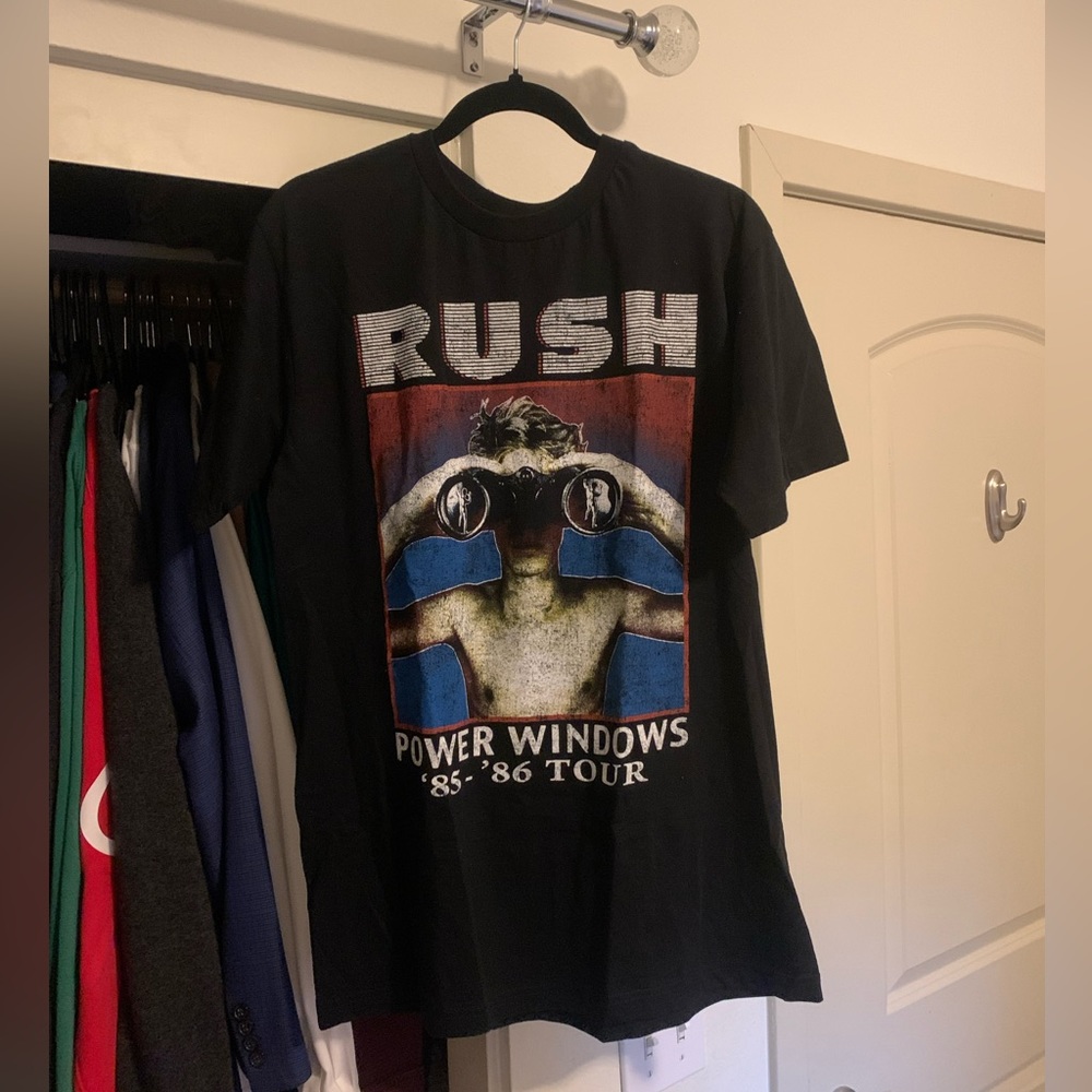 CONTROL ‘RUSH Power Windows ‘85-‘86 Tour’ Medium Graphic T Shirt
